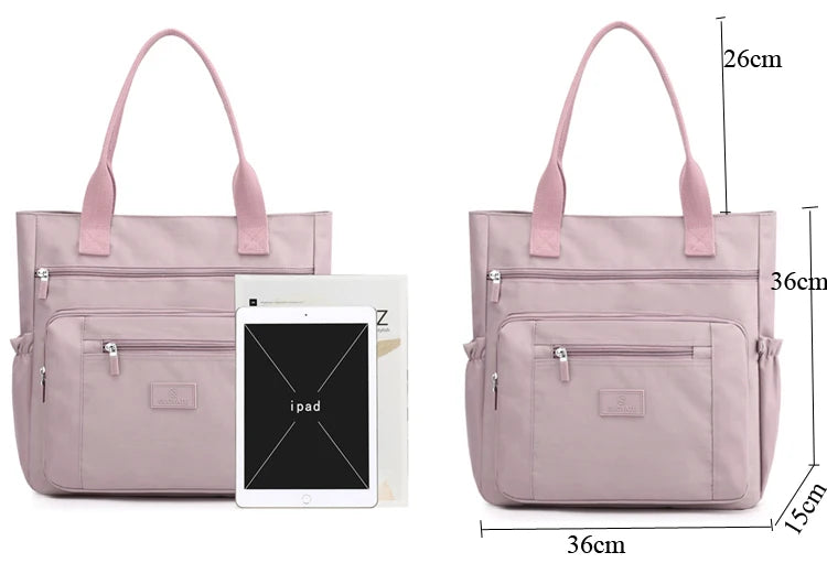 Fashion Handbags High Quality Top-handle bag Women's Shoulder Bag Nylon Totes Female Travel Bags Shopping bag Bolsos Feminina