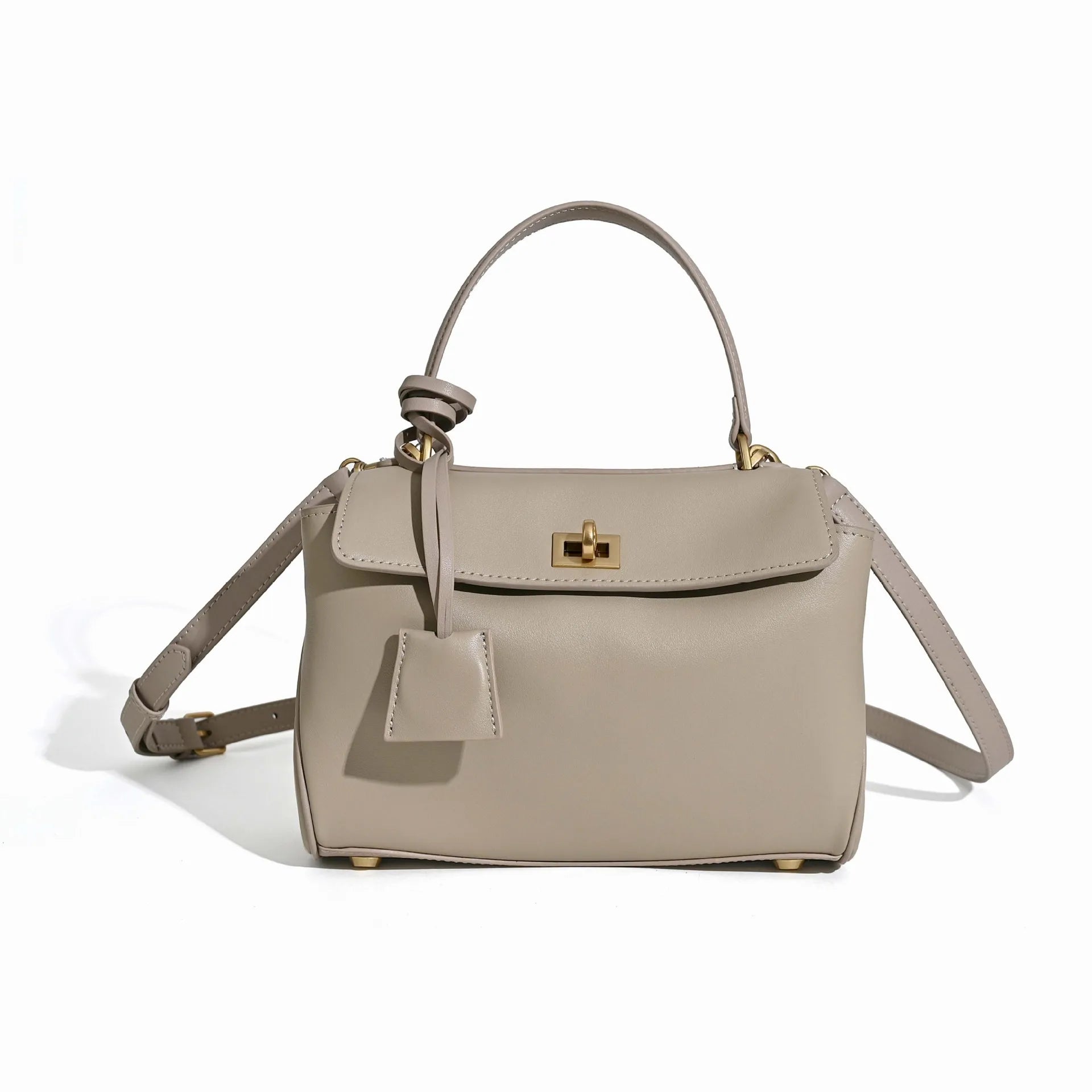 Rodeo Large Leather Top-Handle Bag