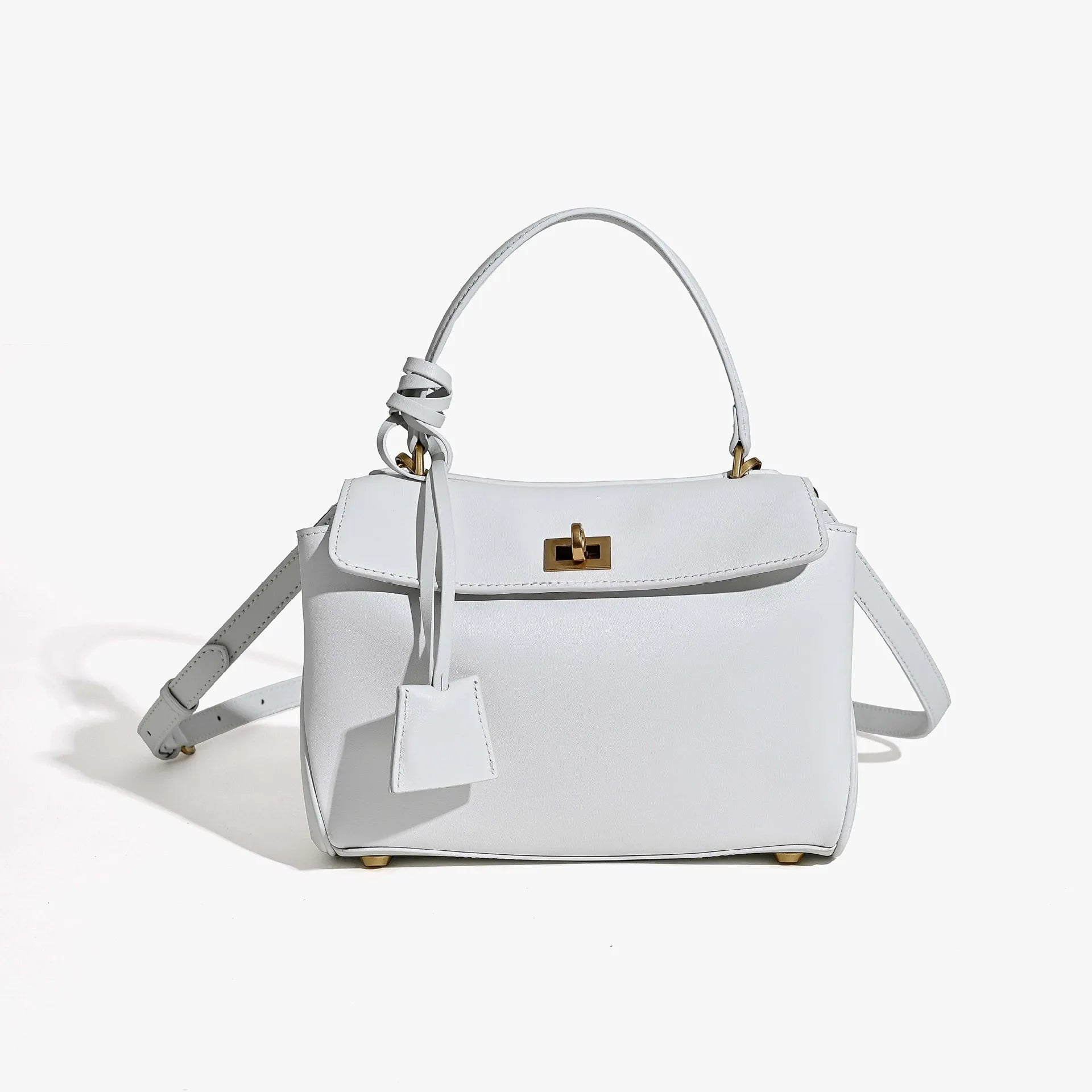 Rodeo Large Leather Top-Handle Bag