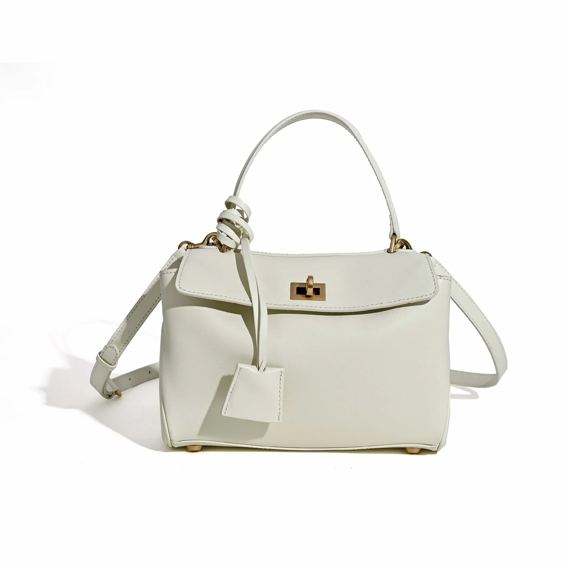 Rodeo Large Leather Top-Handle Bag