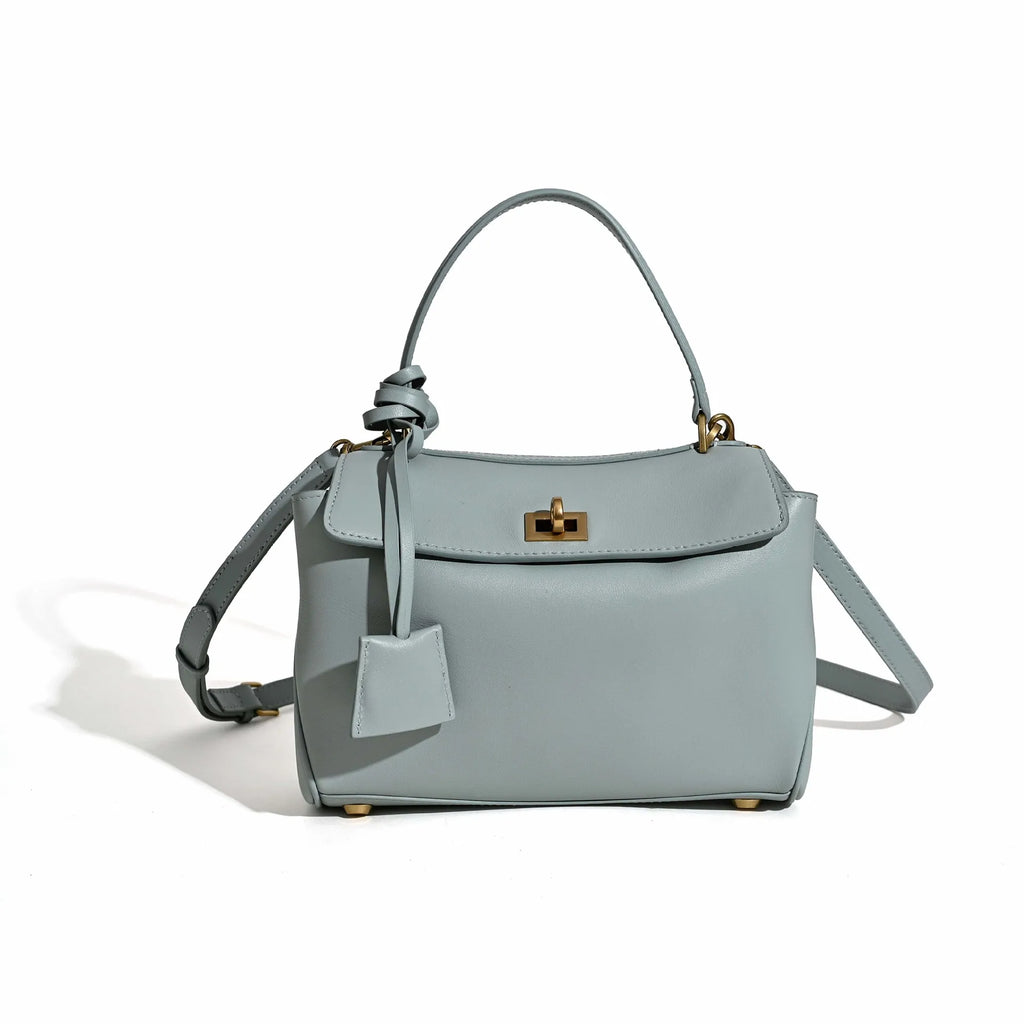 Rodeo Large Leather Top-Handle Bag