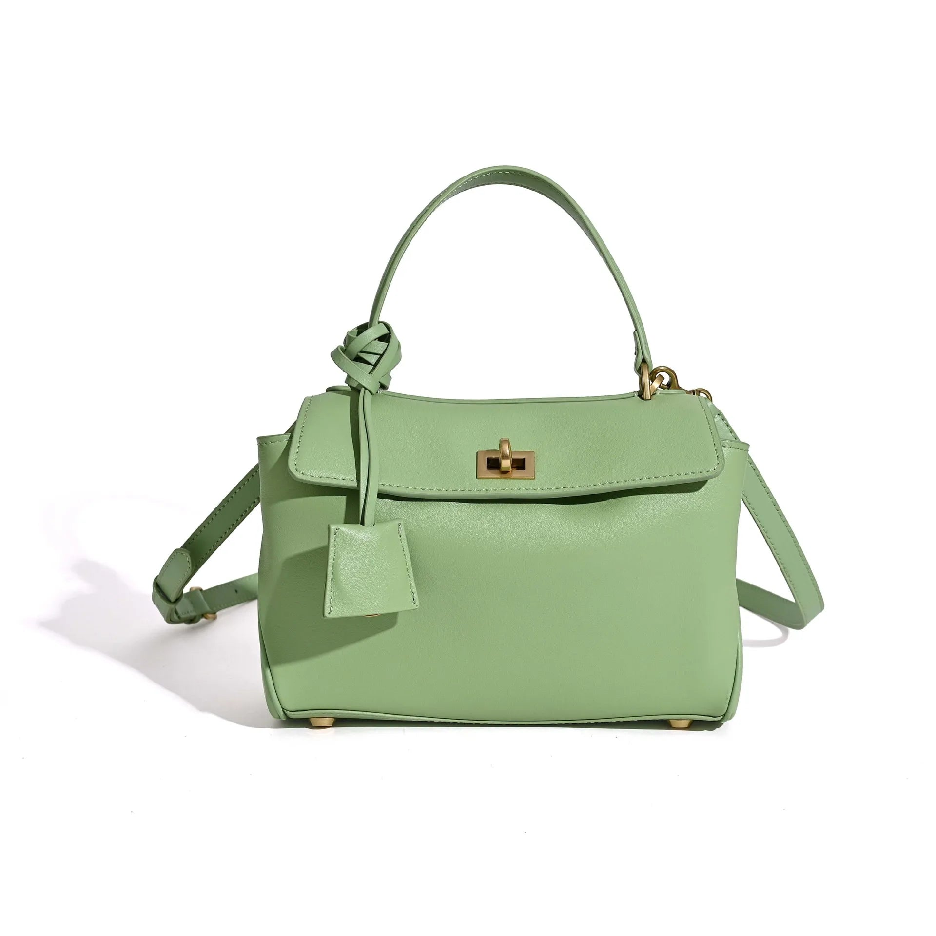 Rodeo Large Leather Top-Handle Bag