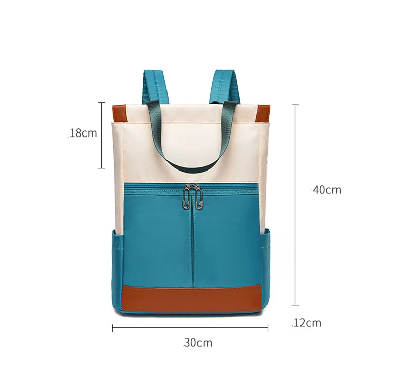 Women Backpack Waterproof Oxford Bagpack Large Mochilas Fashion Schoolbag For Teenagers Girls Travel Weekend