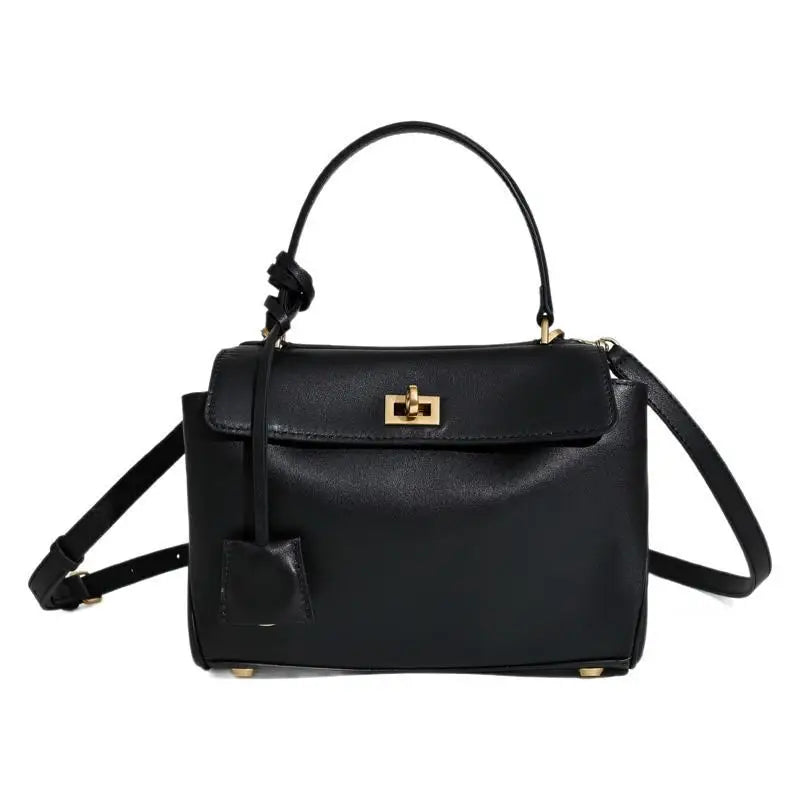 Rodeo Large Leather Top-Handle Bag