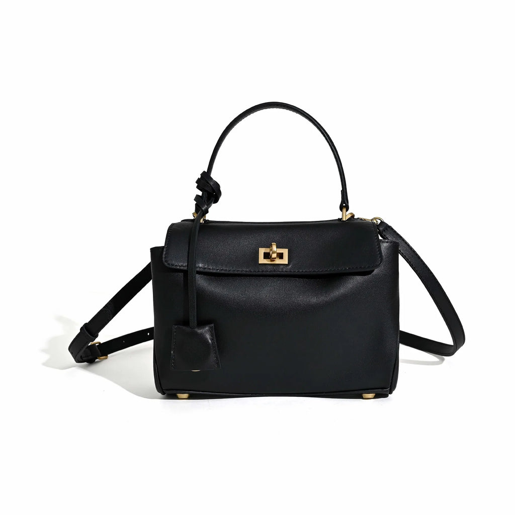 Rodeo Large Leather Top-Handle Bag