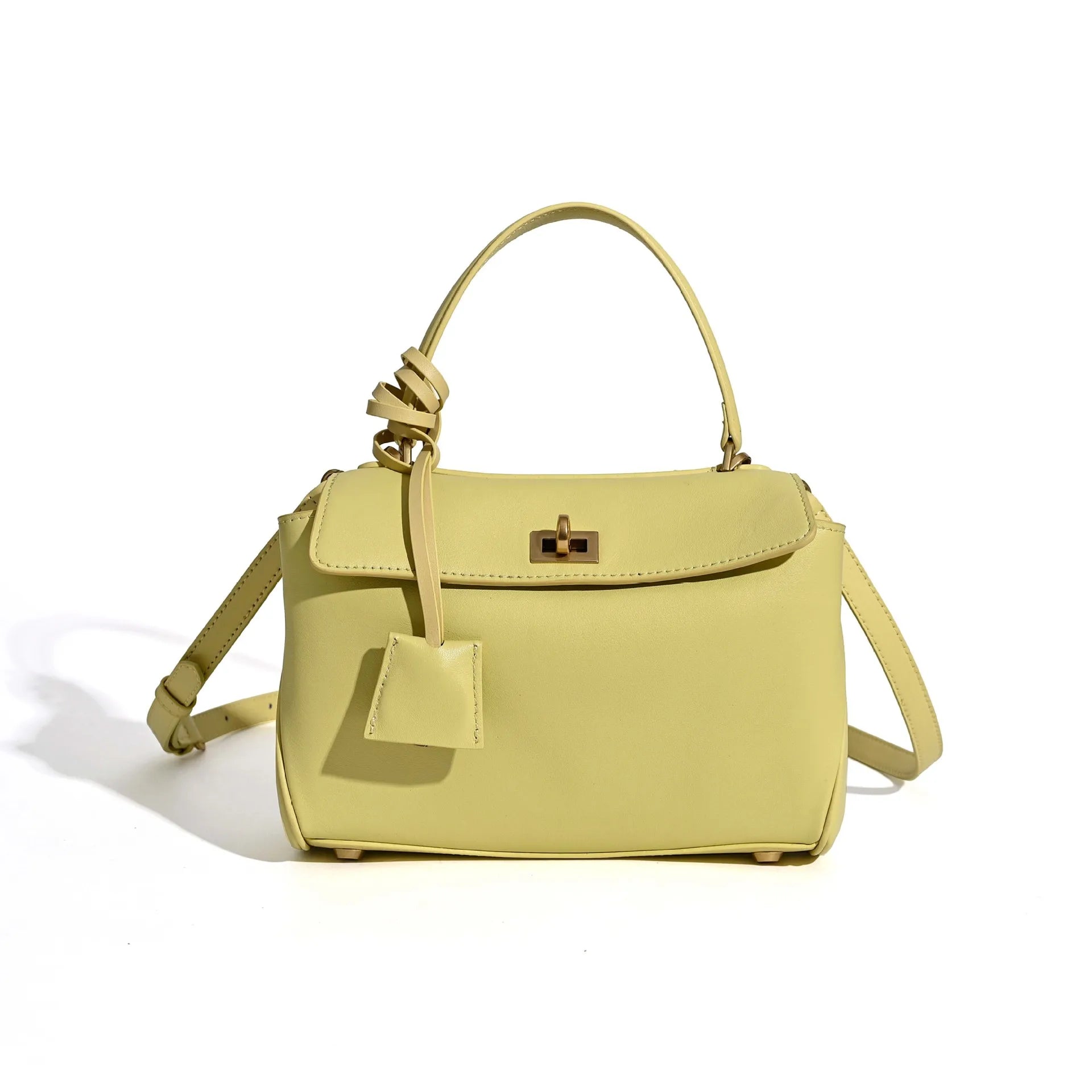 Rodeo Large Leather Top-Handle Bag