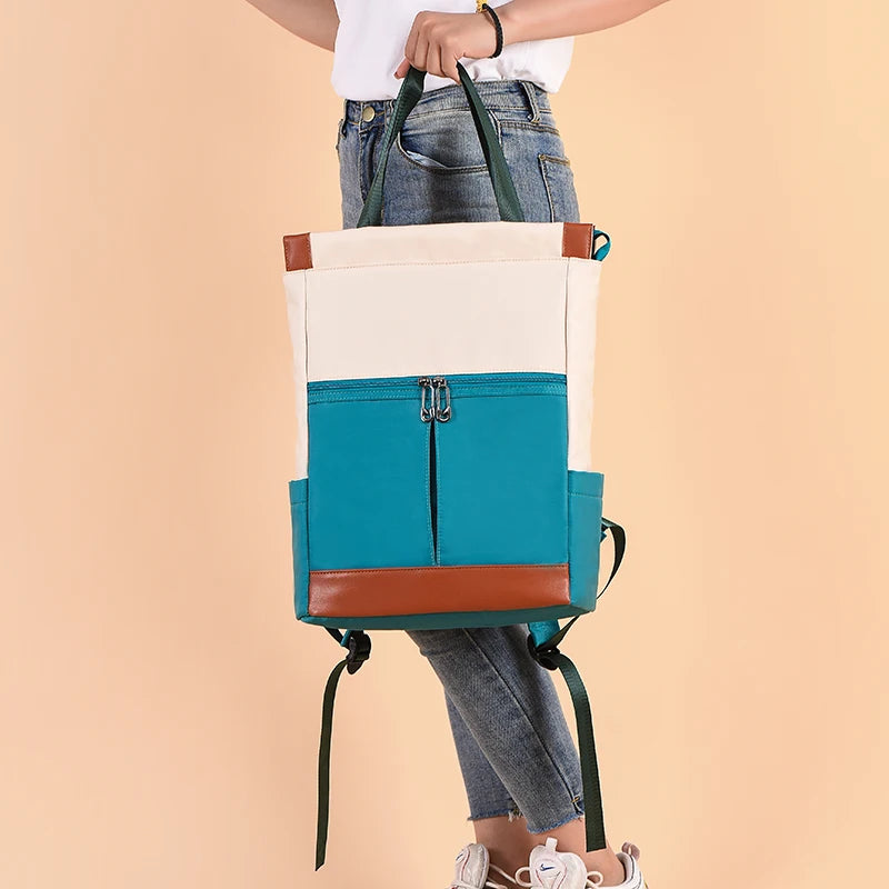 Women Backpack Waterproof Oxford Bagpack Large Mochilas Fashion Schoolbag For Teenagers Girls Travel Weekend