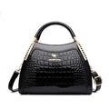 Classic Crocodile Texture Handbag – Timeless Style for Modern Women