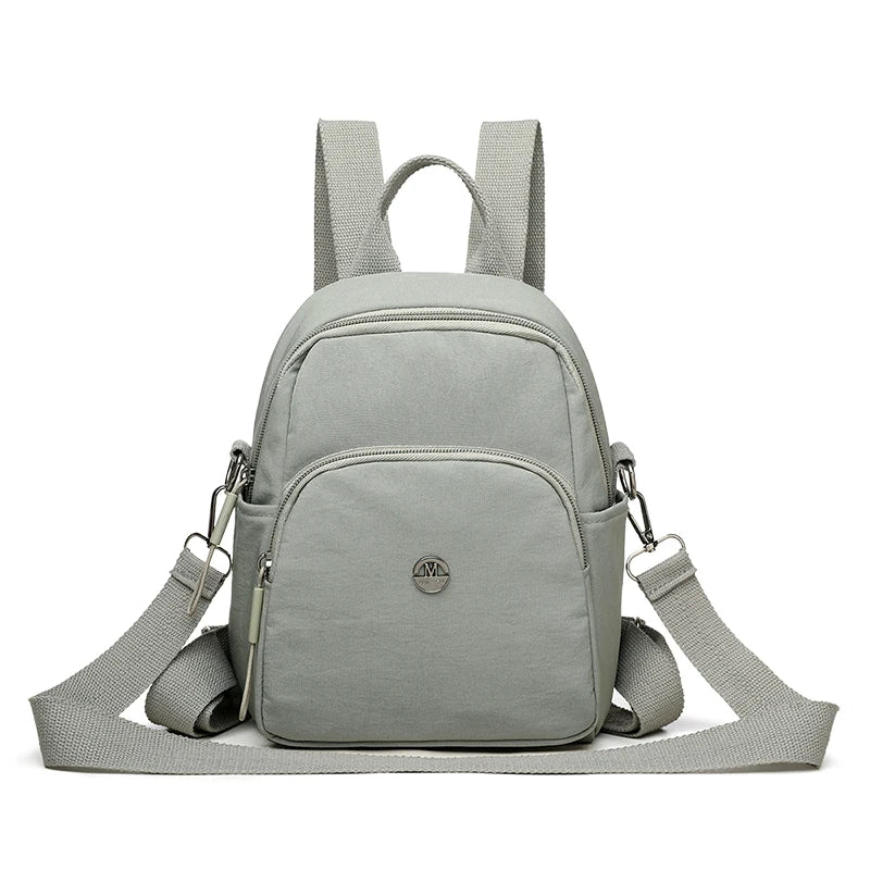 New Women Casual Travel Lightweight Small Backpack With Large Capacity Waterproof Cloth Shoulder Bag and High-end Feel for Girls