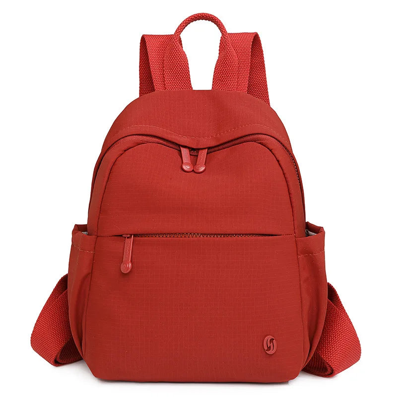 Stylish Minimalist Backpack for Women Lightweight Travel Bag with Phone Key Storage Small Chic Rucksack