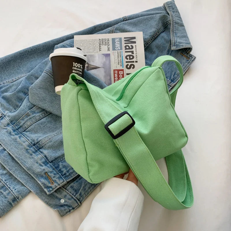 Large-capacity Shoulder Bag Women's Fashion Simple Commuter Messenger Tote Bag