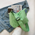 Large-capacity Shoulder Bag Women's Fashion Simple Commuter Messenger Tote Bag
