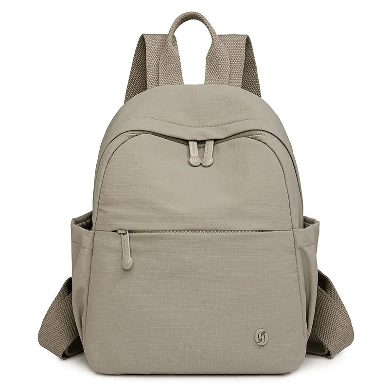 Stylish Minimalist Backpack for Women Lightweight Travel Bag with Phone Key Storage Small Chic Rucksack