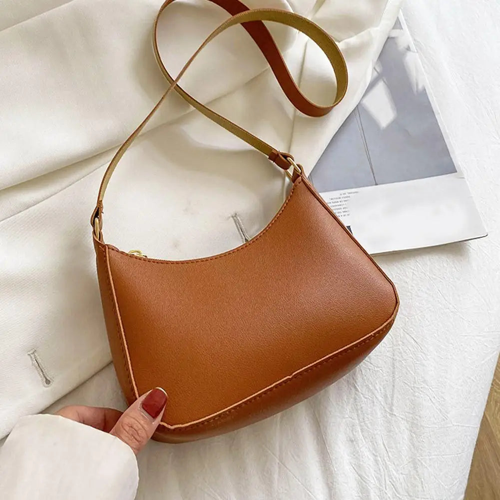 Fashionable Shoulder Bag Minimalist Retro Elegant Forearm Bag Commuting Gatherings Small Square Bag Underarm Bag Shoulder bag