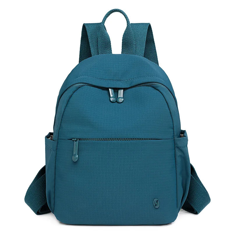 Stylish Minimalist Backpack for Women Lightweight Travel Bag with Phone Key Storage Small Chic Rucksack