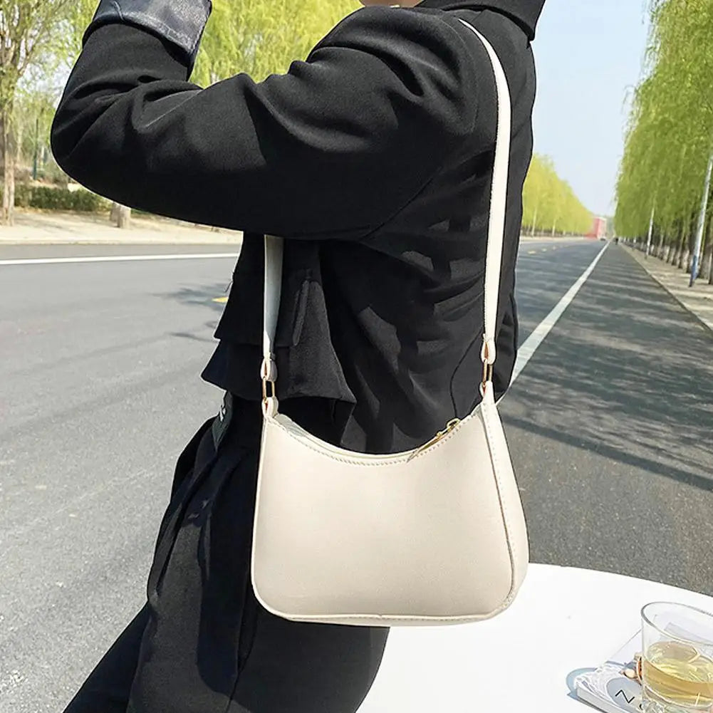 Fashionable Shoulder Bag Minimalist Retro Elegant Forearm Bag Commuting Gatherings Small Square Bag Underarm Bag Shoulder bag