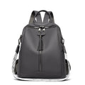 Fashion Backpacks Women Big Travel Bagpack Ladies Daypacks Large School Bags for Girls Solid Color Leather Rucksacks Female