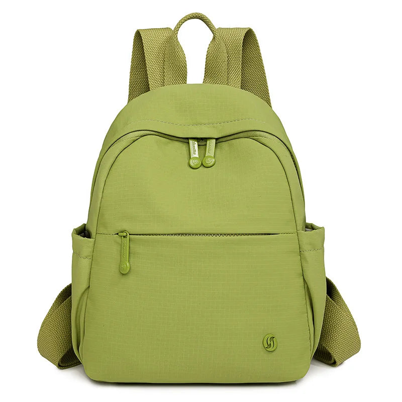 Stylish Minimalist Backpack for Women Lightweight Travel Bag with Phone Key Storage Small Chic Rucksack