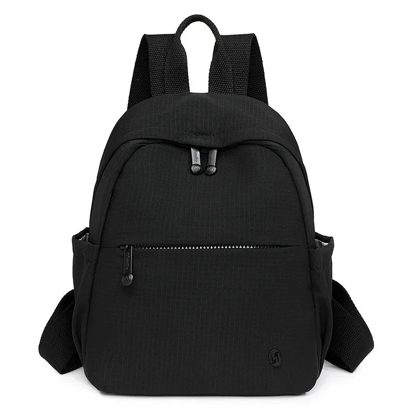 Stylish Minimalist Backpack for Women Lightweight Travel Bag with Phone Key Storage Small Chic Rucksack