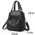 Fashionable Backpack woman Leather structure Crossbody Bag verysatile satchel bag Retro British Style Portable Women's backpack
