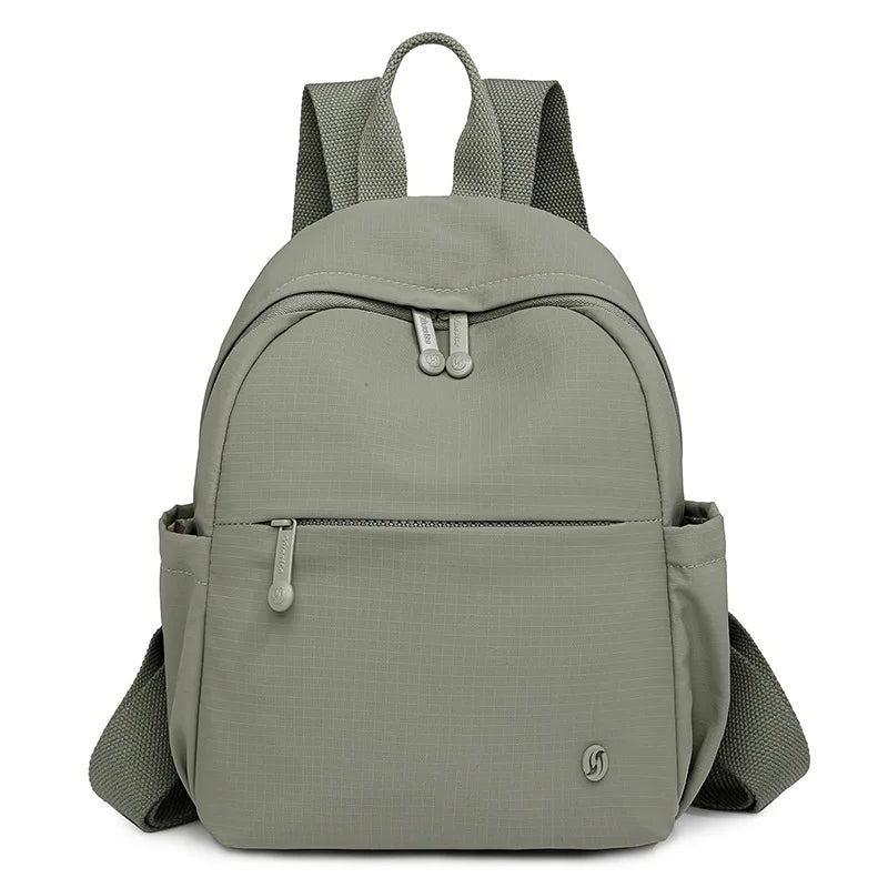 Stylish Minimalist Backpack for Women Lightweight Travel Bag with Phone Key Storage Small Chic Rucksack